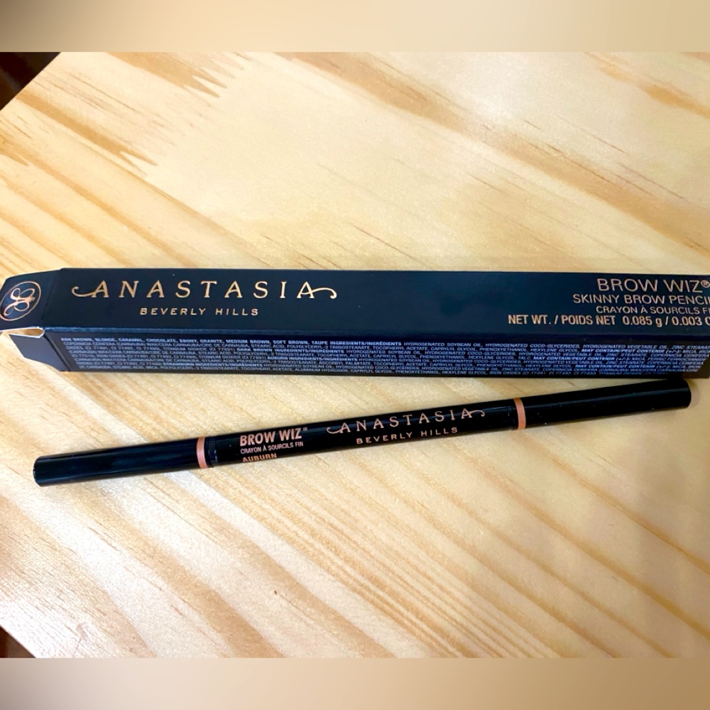 NWT Anastasia Brow Wiz Skinny Brow Pencil - Auburn